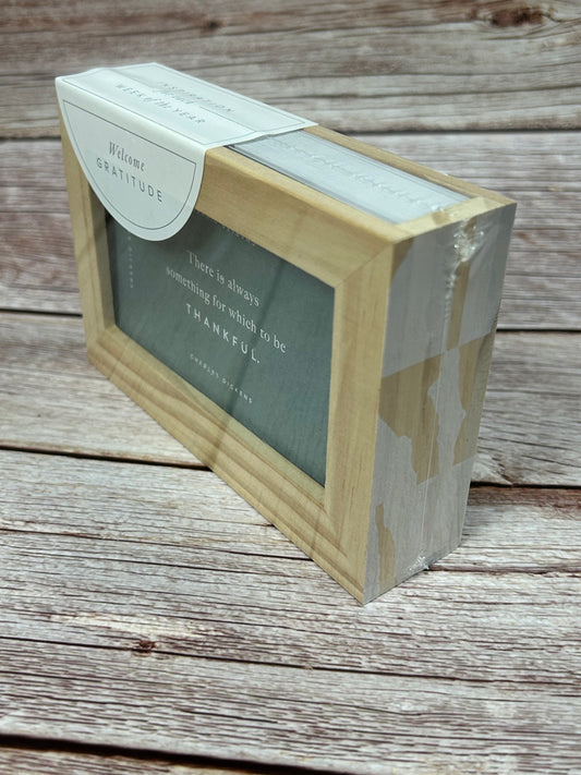 Welcome Gratitude Frame