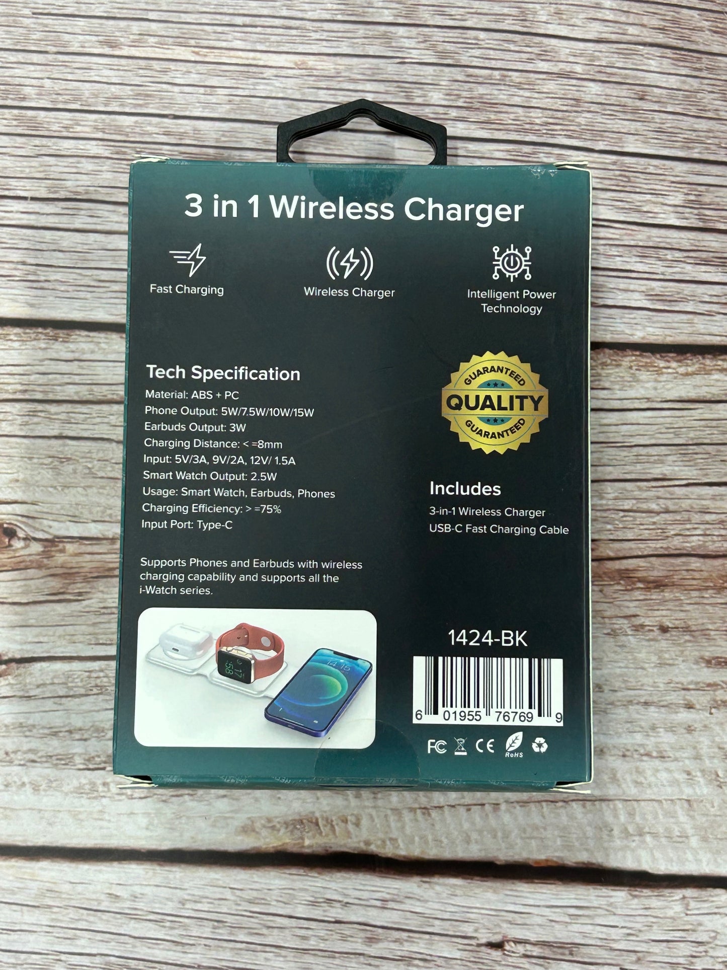 3-in-1 Wireless Charger