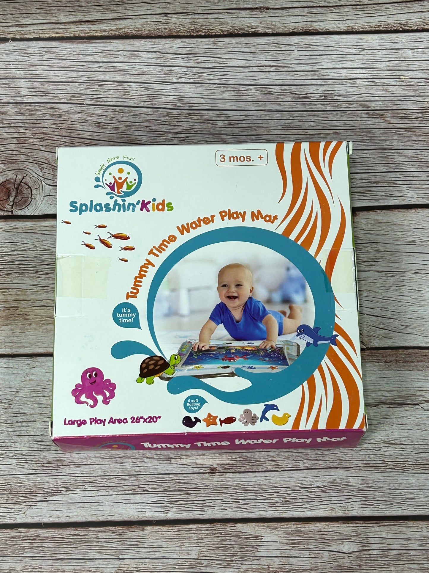 Tummy Time Water Playmat For Baby