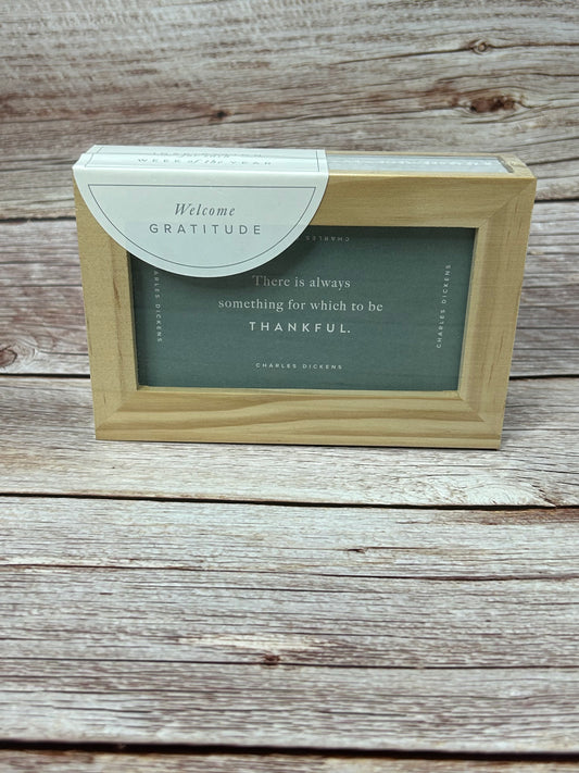 Welcome Gratitude Frame