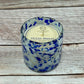 Handblown Glass Soy Candle, Ocean Breeze