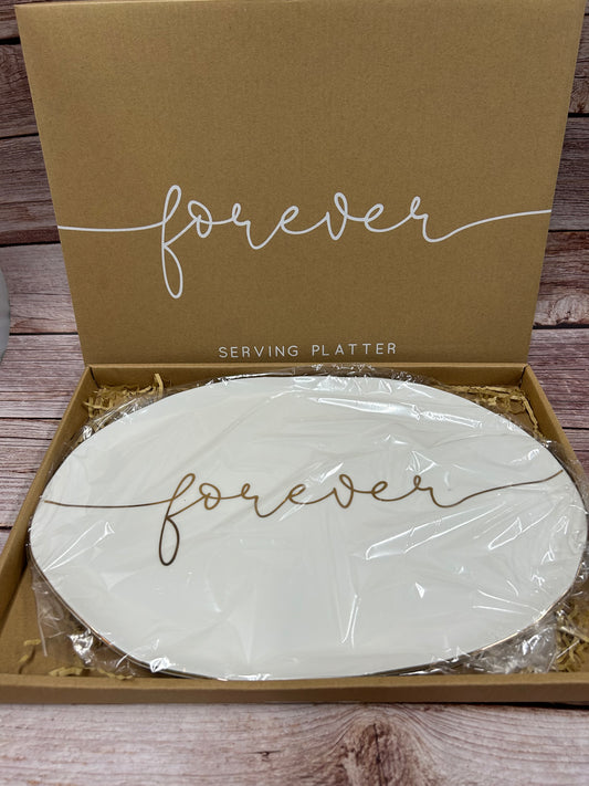 Forever Serving Platter