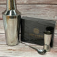 Infused Silver Chilling Stones + Cocktail Shaker Bar Set